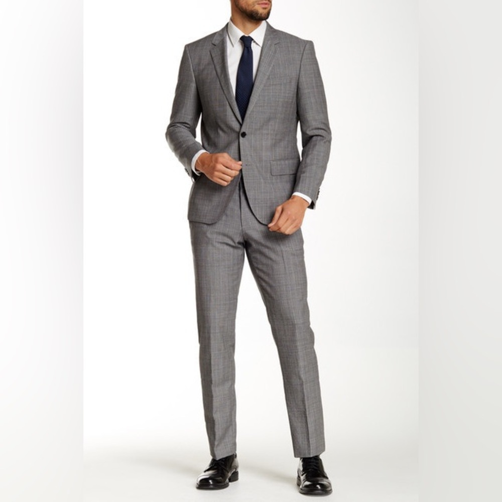 NWT Hugo Boss Men's Gray Suit (Pants & Jacket Included) - Slim Fit